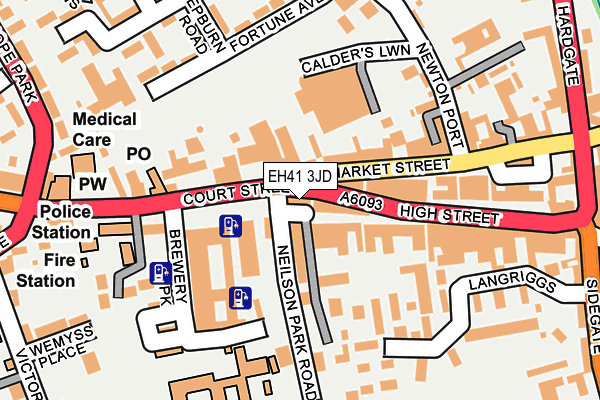 EH41 3JD map - OS OpenMap – Local (Ordnance Survey) EH41 3JD map - OS OpenMap – Local (Ordnance Survey)