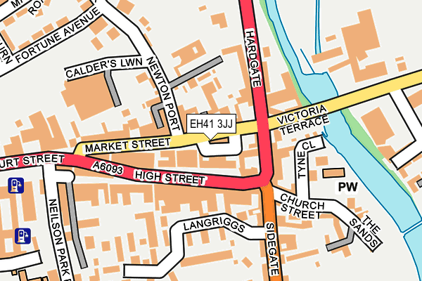 EH41 3JJ map - OS OpenMap – Local (Ordnance Survey) EH41 3JJ map - OS OpenMap – Local (Ordnance Survey)