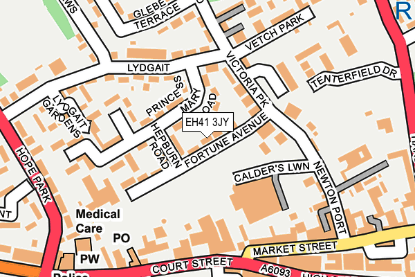 EH41 3JY map - OS OpenMap – Local (Ordnance Survey) EH41 3JY map - OS OpenMap – Local (Ordnance Survey)