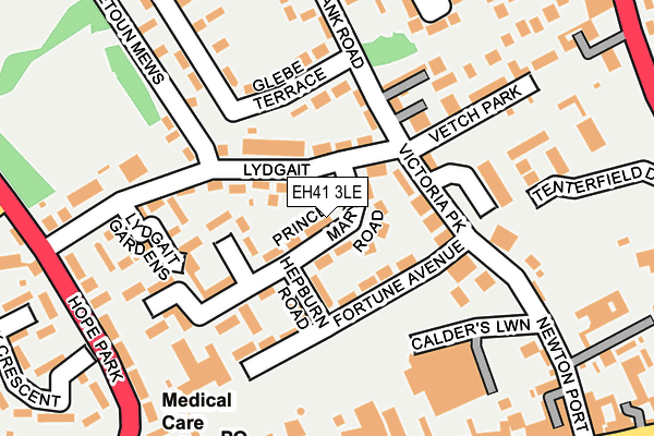 EH41 3LE map - OS OpenMap – Local (Ordnance Survey) EH41 3LE map - OS OpenMap – Local (Ordnance Survey)