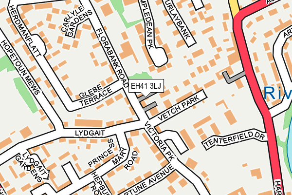 EH41 3LJ map - OS OpenMap – Local (Ordnance Survey) EH41 3LJ map - OS OpenMap – Local (Ordnance Survey)