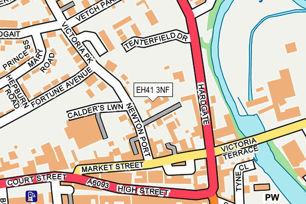 EH41 3NF map - OS OpenMap – Local (Ordnance Survey) EH41 3NF map - OS OpenMap – Local (Ordnance Survey)