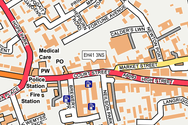 EH41 3NS map - OS OpenMap – Local (Ordnance Survey) EH41 3NS map - OS OpenMap – Local (Ordnance Survey)