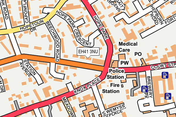 EH41 3NU map - OS OpenMap – Local (Ordnance Survey) EH41 3NU map - OS OpenMap – Local (Ordnance Survey)