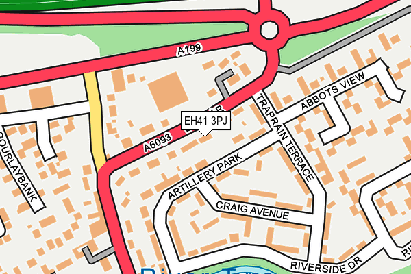 EH41 3PJ map - OS OpenMap – Local (Ordnance Survey) EH41 3PJ map - OS OpenMap – Local (Ordnance Survey)