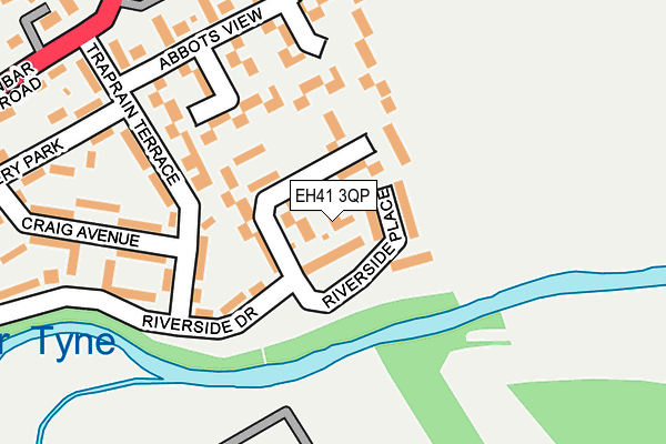 EH41 3QP map - OS OpenMap – Local (Ordnance Survey) EH41 3QP map - OS OpenMap – Local (Ordnance Survey)