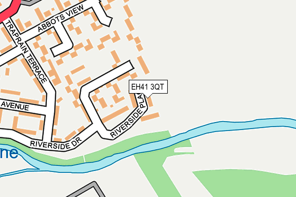 EH41 3QT map - OS OpenMap – Local (Ordnance Survey) EH41 3QT map - OS OpenMap – Local (Ordnance Survey)