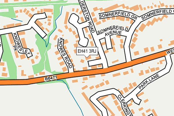EH41 3RJ map - OS OpenMap – Local (Ordnance Survey) EH41 3RJ map - OS OpenMap – Local (Ordnance Survey)