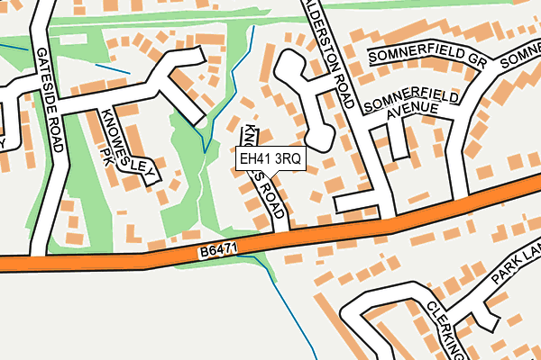 EH41 3RQ map - OS OpenMap – Local (Ordnance Survey) EH41 3RQ map - OS OpenMap – Local (Ordnance Survey)