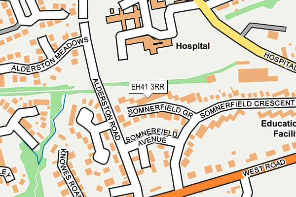 EH41 3RR map - OS OpenMap – Local (Ordnance Survey) EH41 3RR map - OS OpenMap – Local (Ordnance Survey)