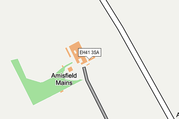 EH41 3SA map - OS OpenMap – Local (Ordnance Survey) EH41 3SA map - OS OpenMap – Local (Ordnance Survey)