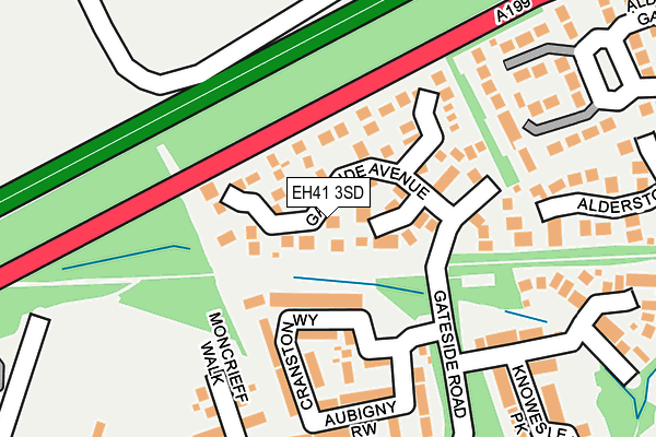 EH41 3SD map - OS OpenMap – Local (Ordnance Survey) EH41 3SD map - OS OpenMap – Local (Ordnance Survey)