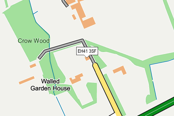 EH41 3SF map - OS OpenMap – Local (Ordnance Survey) EH41 3SF map - OS OpenMap – Local (Ordnance Survey)