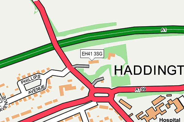EH41 3SG map - OS OpenMap – Local (Ordnance Survey) EH41 3SG map - OS OpenMap – Local (Ordnance Survey)