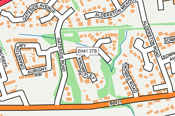 EH41 3TB map - OS OpenMap – Local (Ordnance Survey) EH41 3TB map - OS OpenMap – Local (Ordnance Survey)