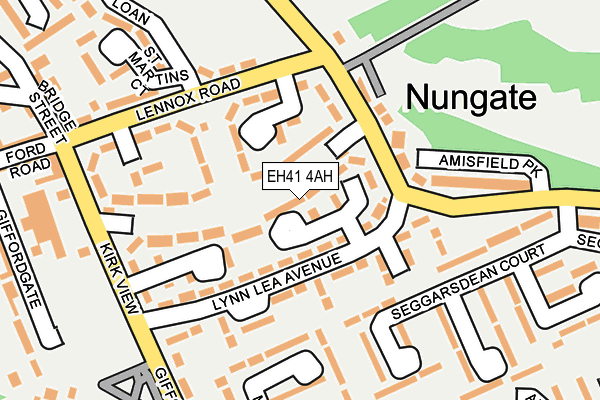 EH41 4AH map - OS OpenMap – Local (Ordnance Survey) EH41 4AH map - OS OpenMap – Local (Ordnance Survey)