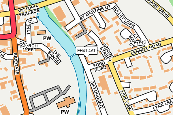 EH41 4AT map - OS OpenMap – Local (Ordnance Survey) EH41 4AT map - OS OpenMap – Local (Ordnance Survey)