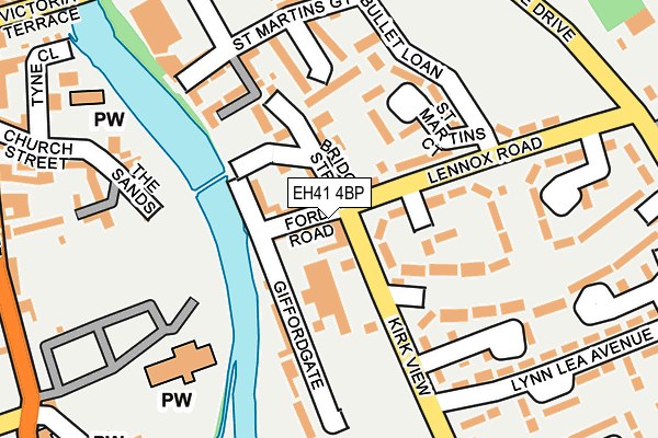 EH41 4BP map - OS OpenMap – Local (Ordnance Survey) EH41 4BP map - OS OpenMap – Local (Ordnance Survey)