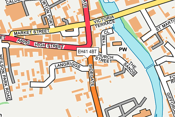 EH41 4BT map - OS OpenMap – Local (Ordnance Survey) EH41 4BT map - OS OpenMap – Local (Ordnance Survey)