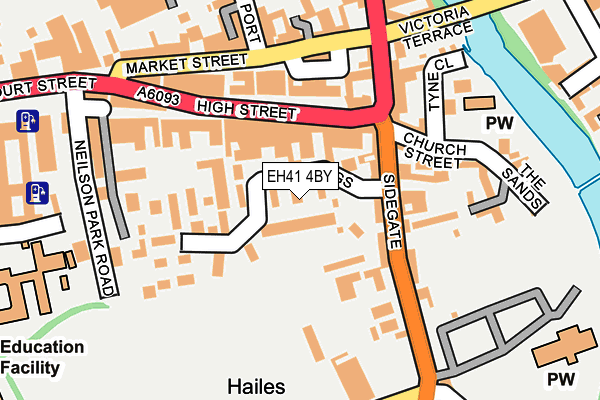 EH41 4BY map - OS OpenMap – Local (Ordnance Survey) EH41 4BY map - OS OpenMap – Local (Ordnance Survey)
