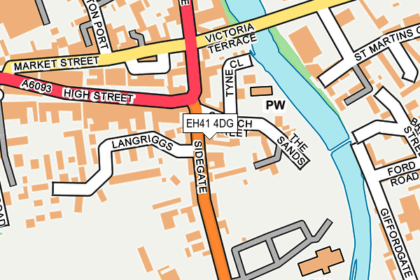 EH41 4DG map - OS OpenMap – Local (Ordnance Survey) EH41 4DG map - OS OpenMap – Local (Ordnance Survey)