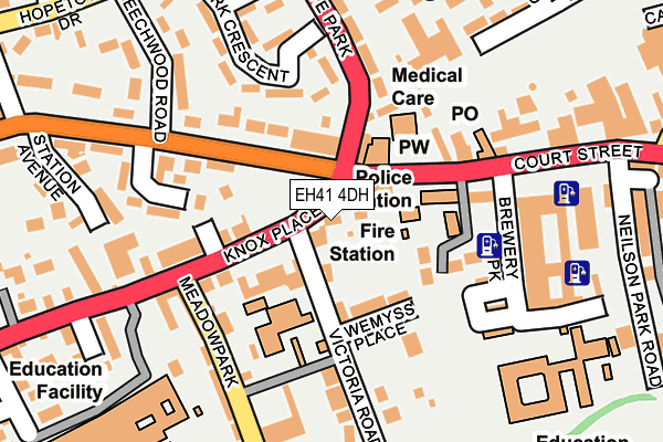 EH41 4DH map - OS OpenMap – Local (Ordnance Survey) EH41 4DH map - OS OpenMap – Local (Ordnance Survey)