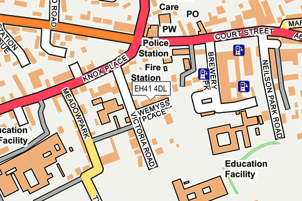 EH41 4DL map - OS OpenMap – Local (Ordnance Survey) EH41 4DL map - OS OpenMap – Local (Ordnance Survey)