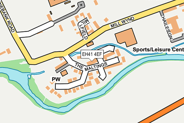 EH41 4EF map - OS OpenMap – Local (Ordnance Survey) EH41 4EF map - OS OpenMap – Local (Ordnance Survey)