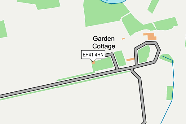 EH41 4HN map - OS OpenMap – Local (Ordnance Survey) EH41 4HN map - OS OpenMap – Local (Ordnance Survey)