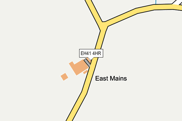 EH41 4HR map - OS OpenMap – Local (Ordnance Survey) EH41 4HR map - OS OpenMap – Local (Ordnance Survey)