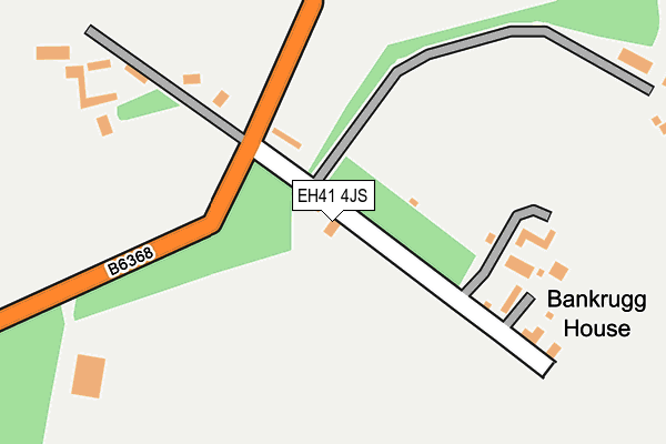 EH41 4JS map - OS OpenMap – Local (Ordnance Survey) EH41 4JS map - OS OpenMap – Local (Ordnance Survey)