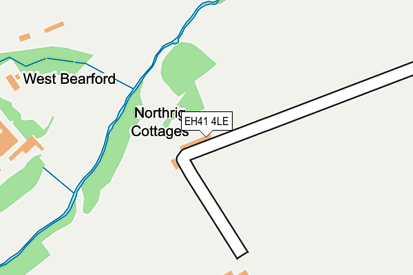 EH41 4LE map - OS OpenMap – Local (Ordnance Survey) EH41 4LE map - OS OpenMap – Local (Ordnance Survey)