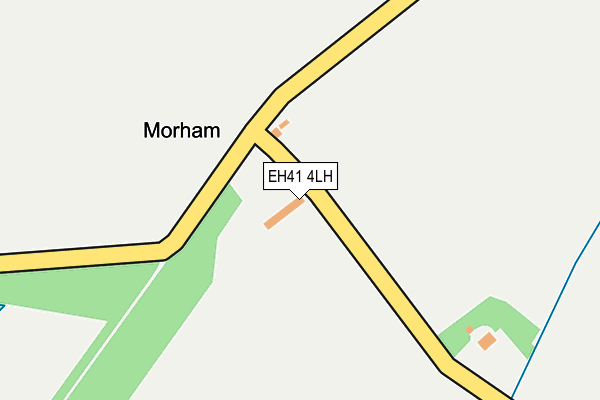 EH41 4LH map - OS OpenMap – Local (Ordnance Survey) EH41 4LH map - OS OpenMap – Local (Ordnance Survey)