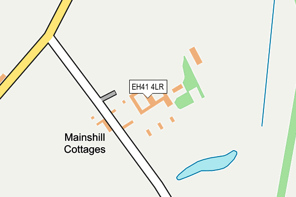 EH41 4LR map - OS OpenMap – Local (Ordnance Survey) EH41 4LR map - OS OpenMap – Local (Ordnance Survey)