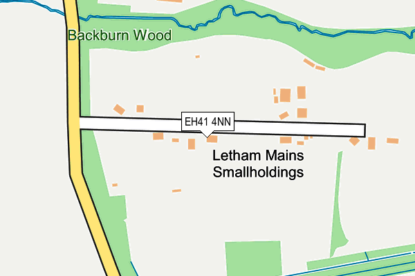 EH41 4NN map - OS OpenMap – Local (Ordnance Survey) EH41 4NN map - OS OpenMap – Local (Ordnance Survey)
