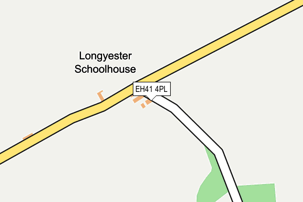 EH41 4PL map - OS OpenMap – Local (Ordnance Survey) EH41 4PL map - OS OpenMap – Local (Ordnance Survey)