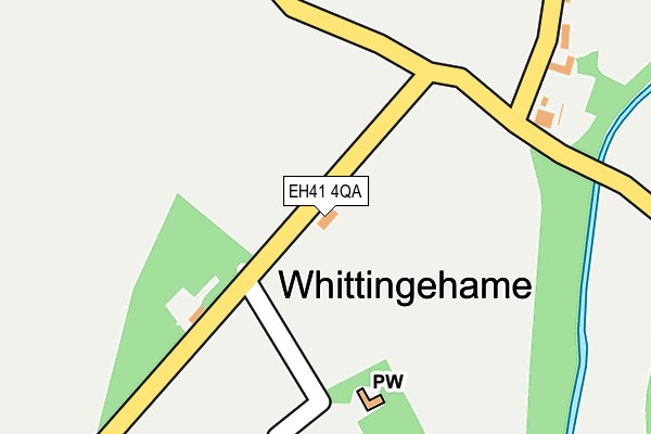 EH41 4QA map - OS OpenMap – Local (Ordnance Survey) EH41 4QA map - OS OpenMap – Local (Ordnance Survey)