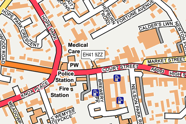 EH41 9ZZ map - OS OpenMap – Local (Ordnance Survey) EH41 9ZZ map - OS OpenMap – Local (Ordnance Survey)