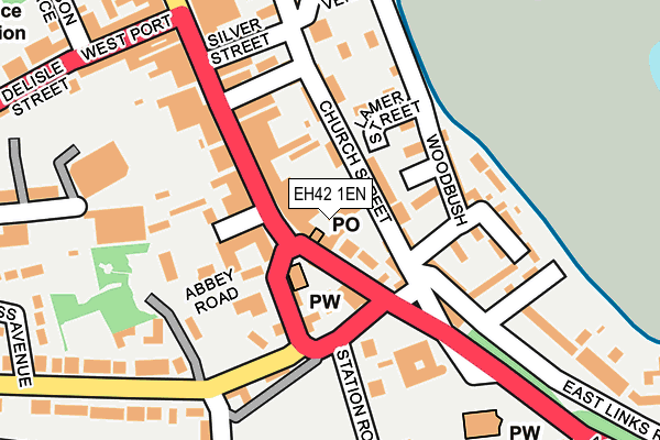 EH42 1EN map - OS OpenMap – Local (Ordnance Survey) EH42 1EN map - OS OpenMap – Local (Ordnance Survey)