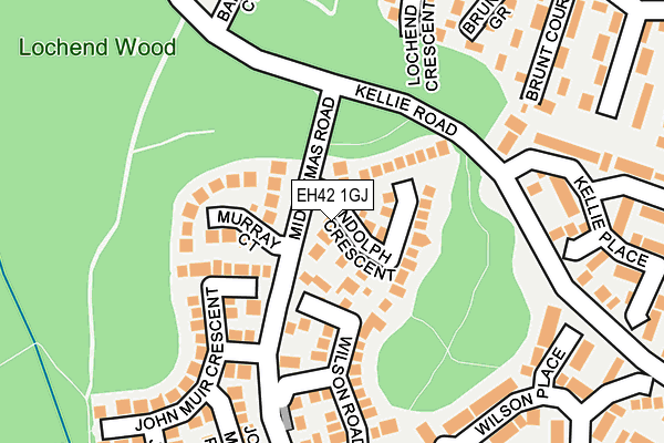 EH42 1GJ map - OS OpenMap – Local (Ordnance Survey) EH42 1GJ map - OS OpenMap – Local (Ordnance Survey)