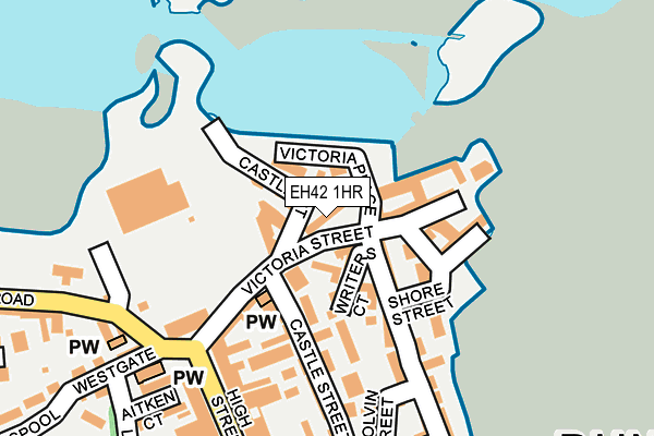 EH42 1HR map - OS OpenMap – Local (Ordnance Survey) EH42 1HR map - OS OpenMap – Local (Ordnance Survey)