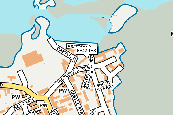 EH42 1HS map - OS OpenMap – Local (Ordnance Survey) EH42 1HS map - OS OpenMap – Local (Ordnance Survey)