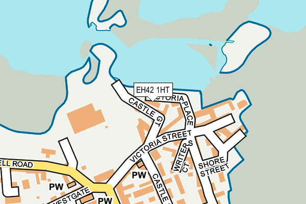 EH42 1HT map - OS OpenMap – Local (Ordnance Survey) EH42 1HT map - OS OpenMap – Local (Ordnance Survey)