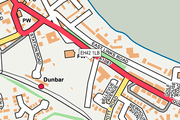 EH42 1LB map - OS OpenMap – Local (Ordnance Survey) EH42 1LB map - OS OpenMap – Local (Ordnance Survey)