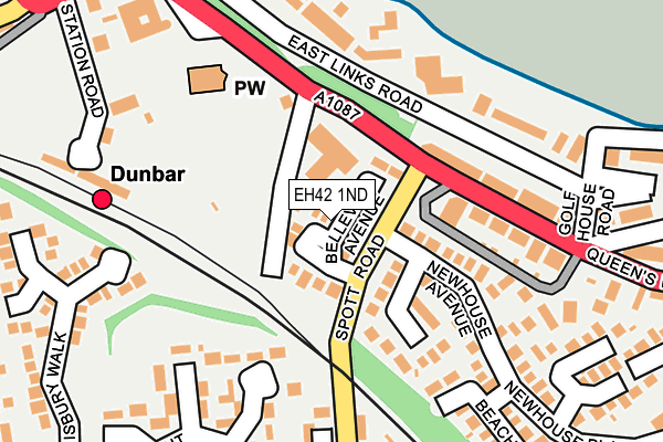 EH42 1ND map - OS OpenMap – Local (Ordnance Survey) EH42 1ND map - OS OpenMap – Local (Ordnance Survey)