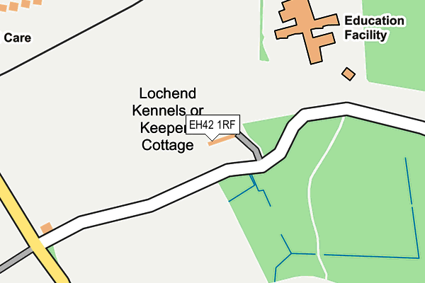 EH42 1RF map - OS OpenMap – Local (Ordnance Survey) EH42 1RF map - OS OpenMap – Local (Ordnance Survey)