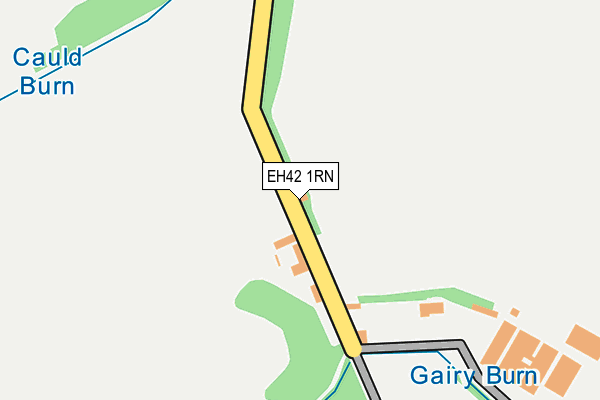 EH42 1RN map - OS OpenMap – Local (Ordnance Survey) EH42 1RN map - OS OpenMap – Local (Ordnance Survey)