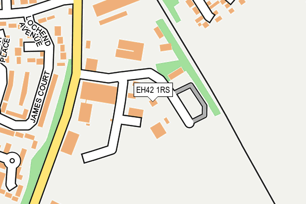 EH42 1RS map - OS OpenMap – Local (Ordnance Survey) EH42 1RS map - OS OpenMap – Local (Ordnance Survey)