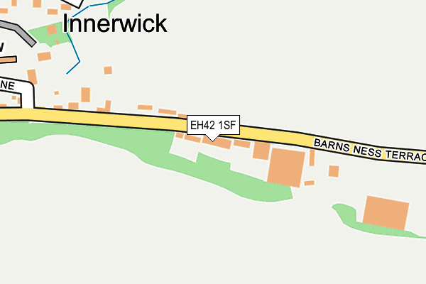 EH42 1SF map - OS OpenMap – Local (Ordnance Survey) EH42 1SF map - OS OpenMap – Local (Ordnance Survey)