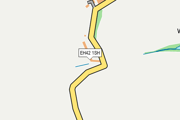 EH42 1SH map - OS OpenMap – Local (Ordnance Survey) EH42 1SH map - OS OpenMap – Local (Ordnance Survey)